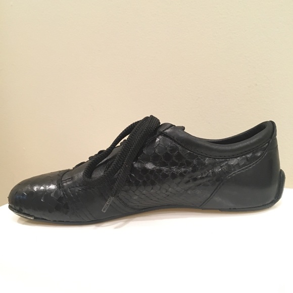 Discontinued Devi Kroell Italian python lamb leather sneakers 6 36 C - Picture 4 of 9